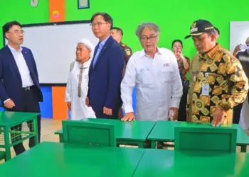 Program Rainbow School Kerja Sama PMI Kota Tangerang-Korsel Diresmikan