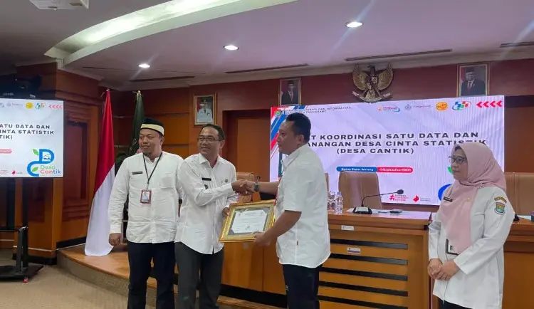 Diskominfo Kabupaten Tangerang Canangkan Program Desa Cinta Statistik di Teluknaga