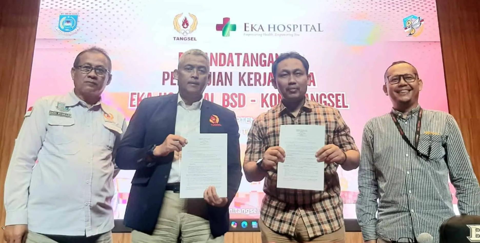 KONI Tangsel Gandeng Eka Hospital BSD, Jadi RS Rujukan Atlet