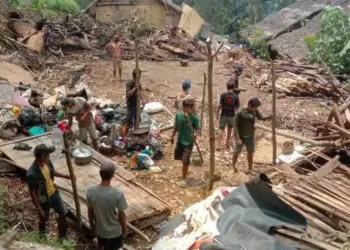 7 Rumah Warga Baduy Rusak Dihantam Angin Puting Beliung