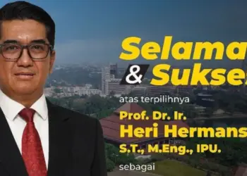 Prof. Dr. Ir. Heri Hermansyah Resmi Rektor Baru UI