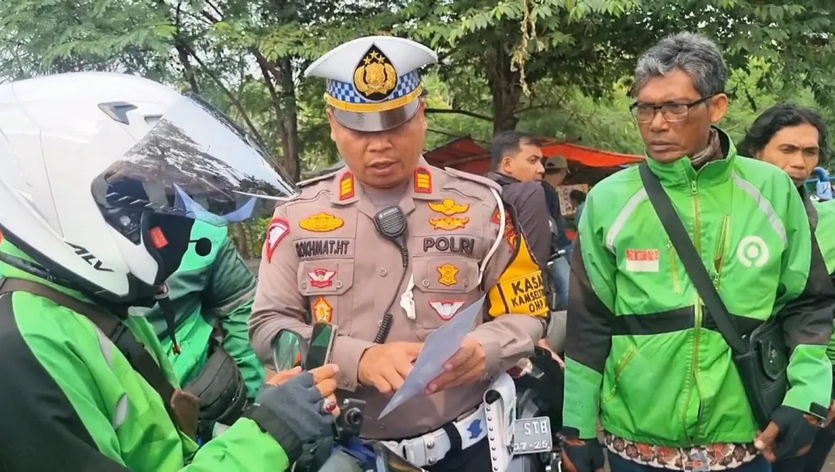 Hari Pertama Operasi Zebra Jaya 2024, Parkir Liar di Serpong Ditertibkan