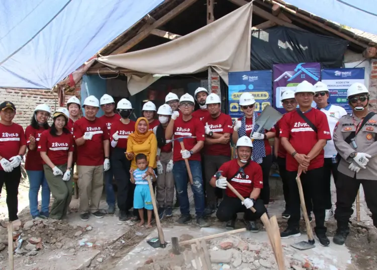 Yayasan Habitat Of Humanity Indonesia Perbaiki 71 Rumah Tak Layak Huni di Mauk