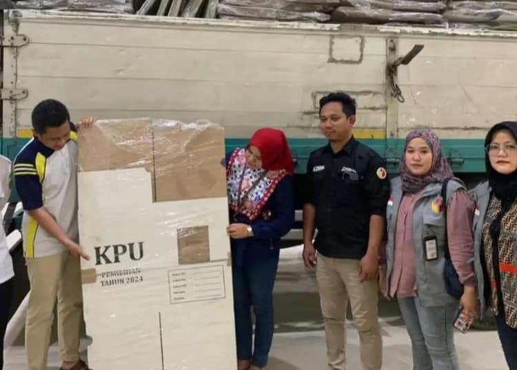 KPU Tangsel Terima Logistik Tambahan Untuk Pilkada 2024