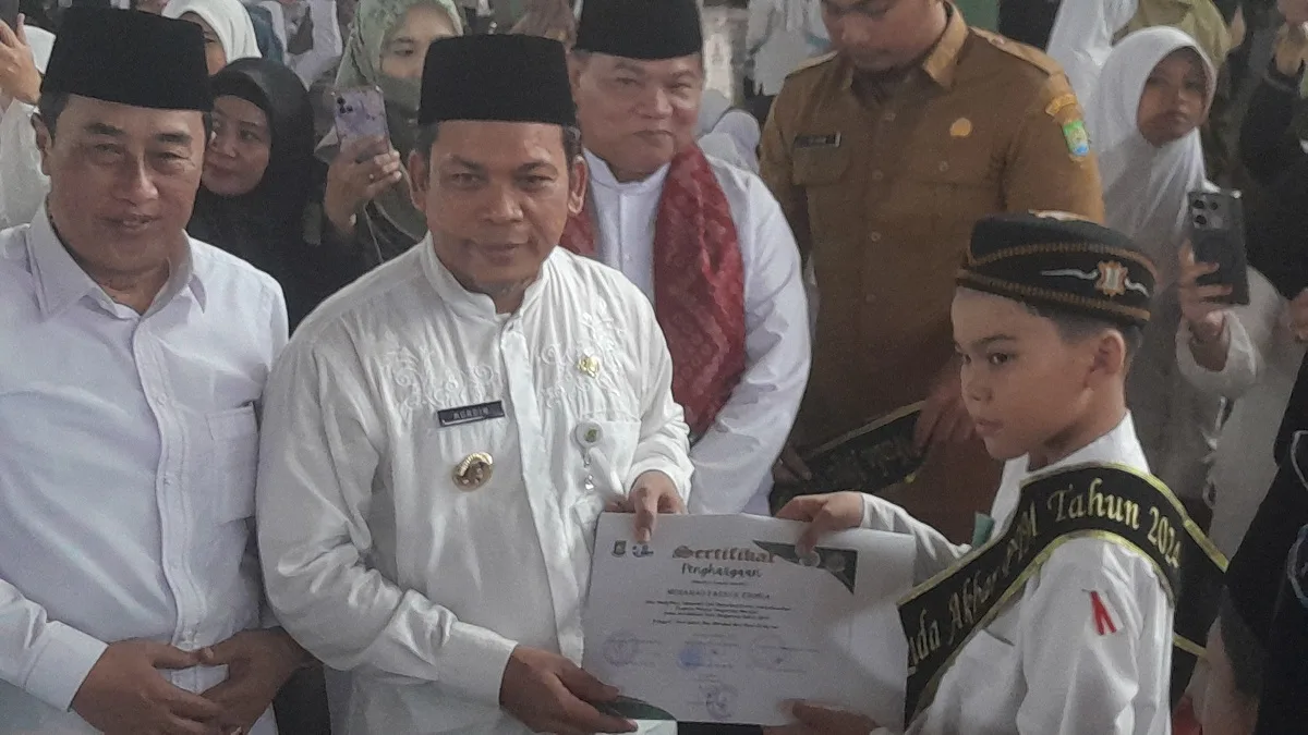 10.522 Pelajar Program Tangerang Mengaji Diwisuda