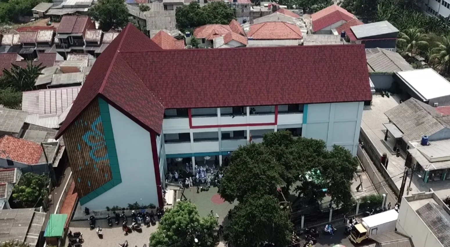 Proyek Gedung SDN Serua Indah 01 Tangsel Rampung, Ini Reaksi Siswa