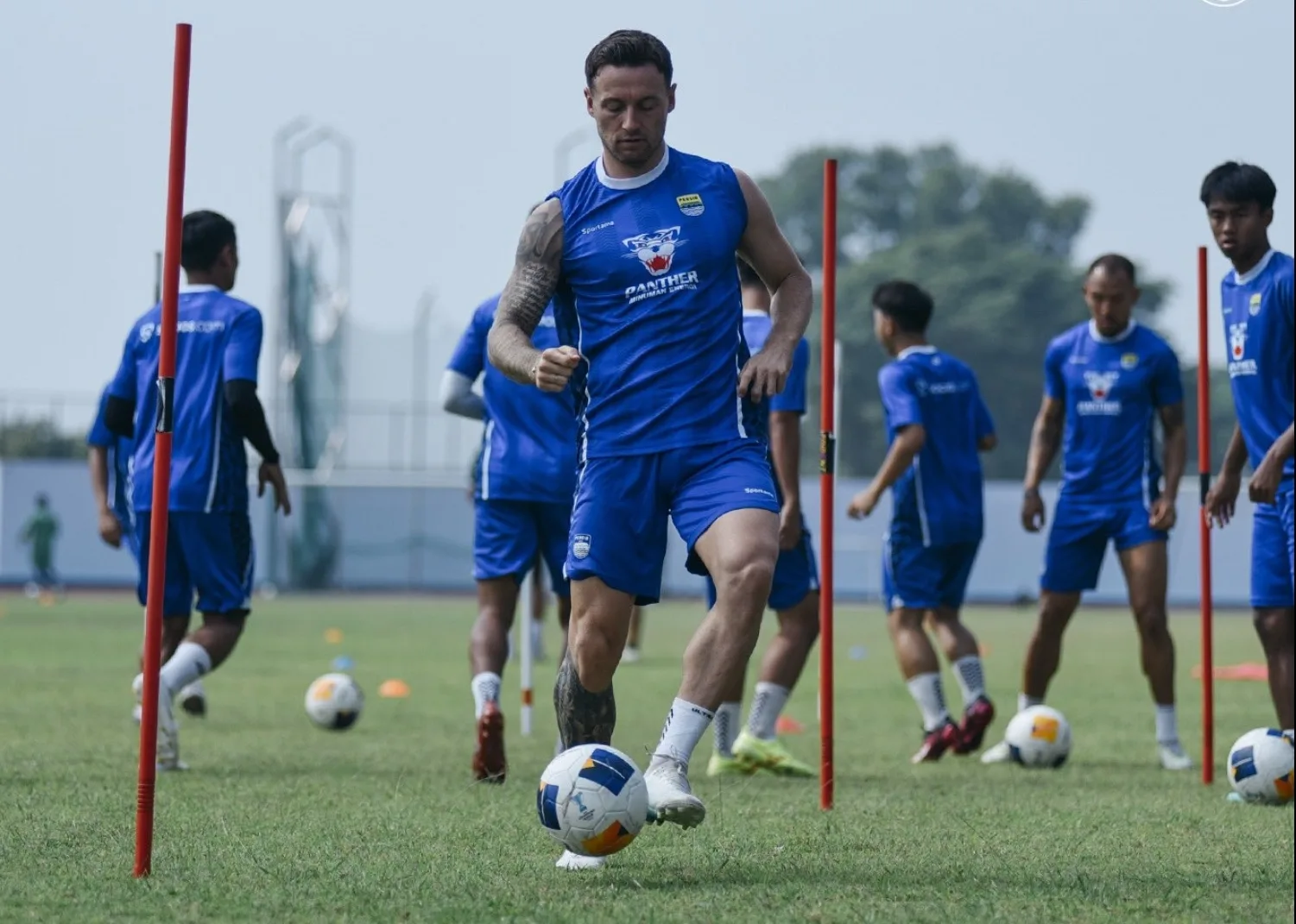 Persib vs Lion City Sailors, David Da Silva dan Rezaldi Membaik