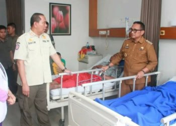 Anggota Satpol PP Lebak Korban Pagar Roboh akibat Dirusak Pendemo Diagnosa Lumpuh