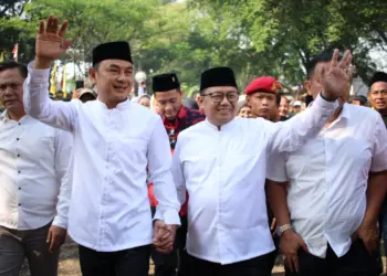 Pasangan calon Bupati dan Wakil Bupati Tangerang nomor urut 1, Mad Romli-Irvansyah Asmat (MAVAN). (ISTIMEWA).