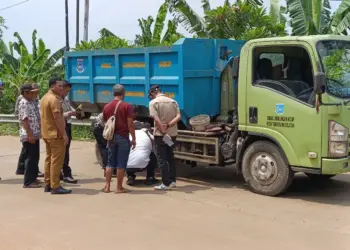 Truk Sampah Dinas Lingkungan Hidup Tangsel Lindas Pemotor Hingga Tewas