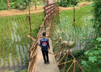 Pemkab Lebak Kucurkan Rp 900 Juta Bangun Jembatan Ambruk