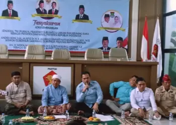 Unggul di Pilkada, Gerindra Kabupaten Tangerang Gelar Tasyakuran