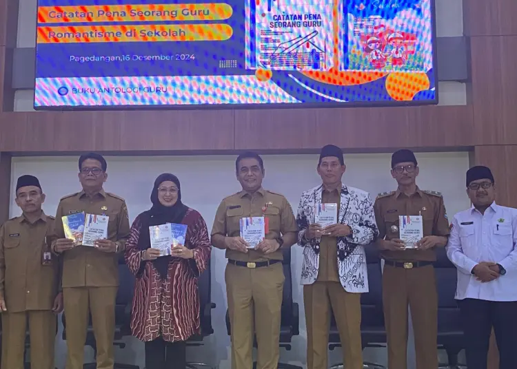 PGRI Pagedangan Launcing Buku Antologi Karya Guru