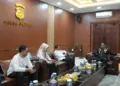 Monitoring Pengamanan Nataru, Anggota Kompolnas Kunjungi Polda Banten