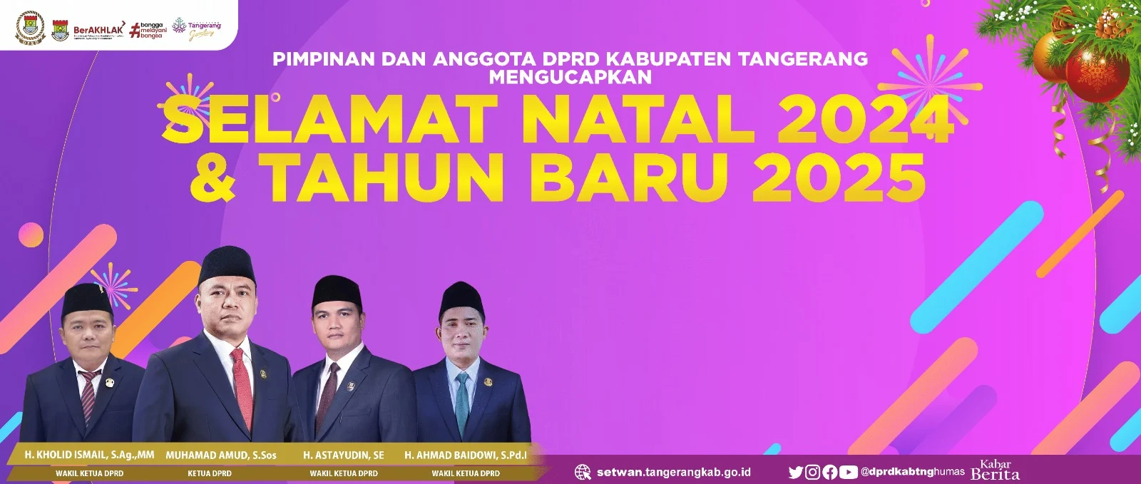 Natal & Tahun Baru 2025 DPRD Kab Tangerang