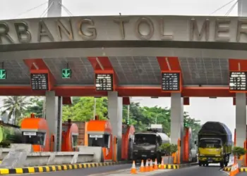 Kendaraan Barang Mulai Dilarang Lewati Tol Tangerang-Merak