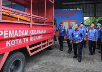 Pj Wali kota Tangerang Tinjau Posko Siaga Darurat Bencana Hidrometeorologi