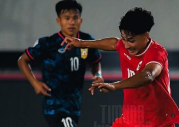 Marcelino Kartu Merah, Timnas Dipaksa Berbagi Angka