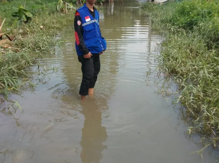 Badan Penanggulangan Bencana Daerah (BPBD) Kabupaten Serang, mencatat ada sebanyak 7 kecamatan di Kabupaten Serang terdampak bencana Hidrometerologi. Peristiwa tersebut, terlaporkan terjadi sejak Kamis (9/1/2025) hingga Sabtu (11/1/2025). (ISTIMEWA)