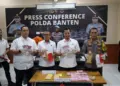 Subdit 3 Jatanras Ditreskrimum Polda Banten, mengamankan seorang pria berinisial US (48), diduga pelaku Peredaran Uang Palsu di wilayah hukum Polda Banten. (ISTIMEWA)