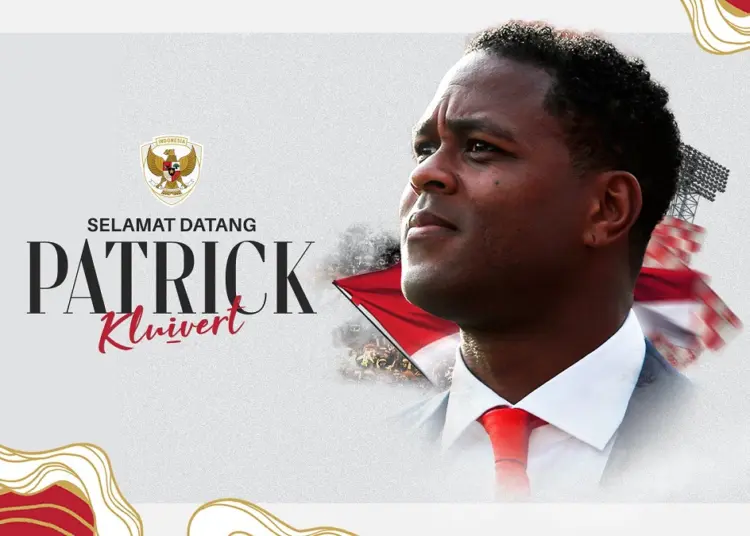 Resmi! Patrick Kluivert Tukangi Timnas Indonesia