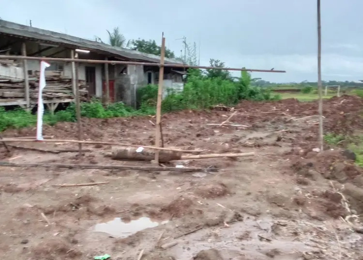 Plang Segel Galian Tanah di Rangkasbitung Dicopot, Polisi Buru Pelaku