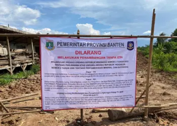 Ilegal, Galian Tanah di Mekarsari Lebak Akhirnya Ditutup