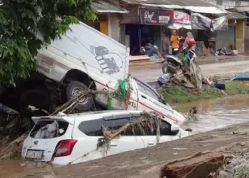 11.223 Orang Terdampak Banjir Bandar Lampung