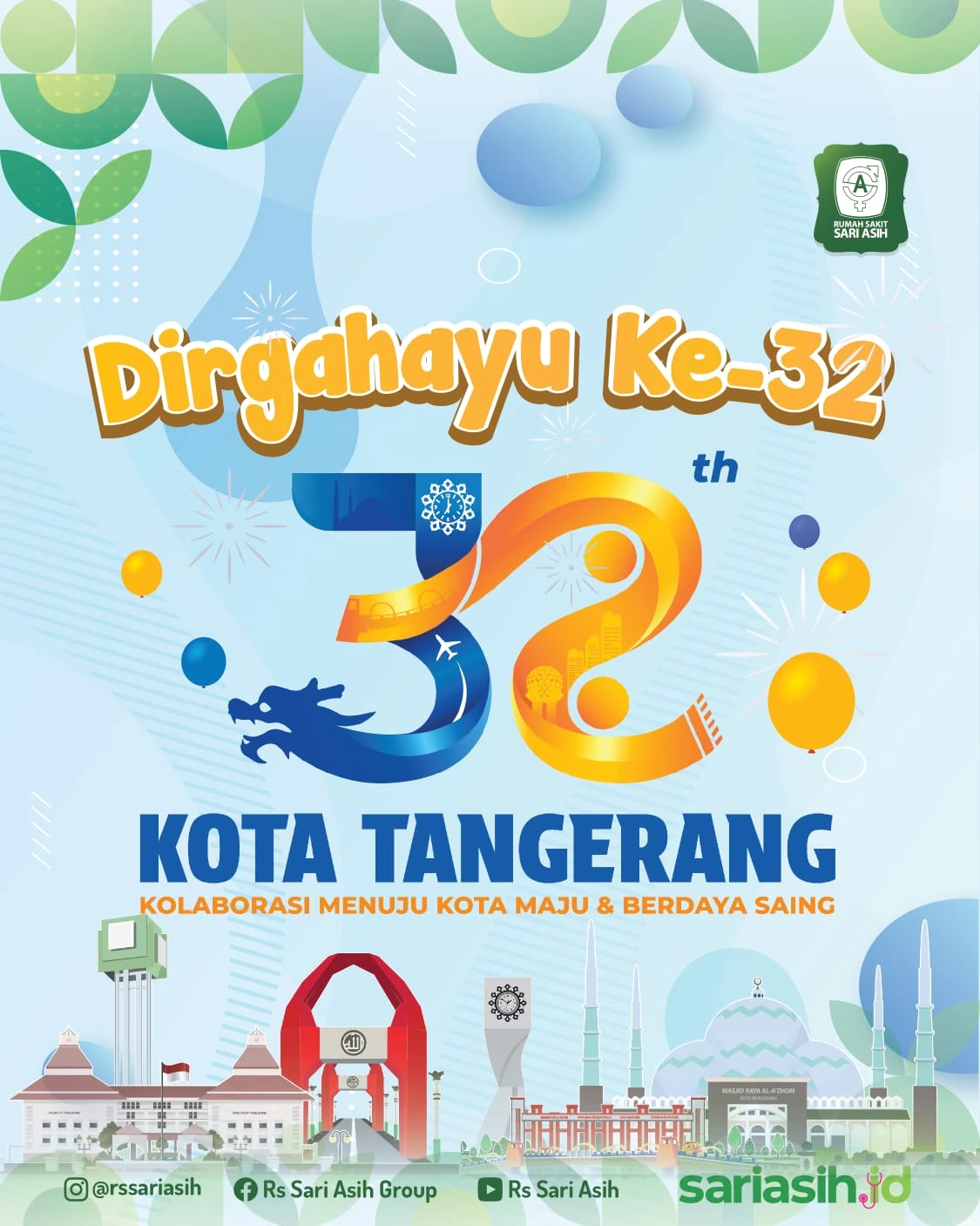 Dirgahayu Ke 32 Kota Tangerang