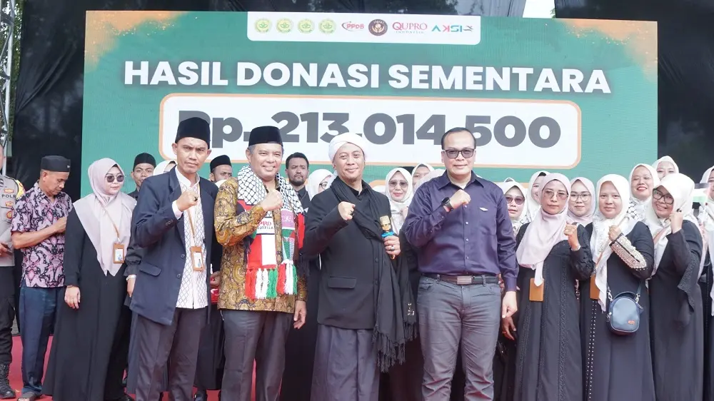 Hadirkan Opick “Tombo Ati”, Sekolah Al Ijtihad Gelar Konser Kemanusiaan untuk Kemerdekaan Palestina 