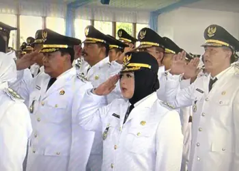 Dilantik Prabowo, Maesyal-Intan Resmi Resmi Jadi Bupati Tangerang-Wabup Tangerang