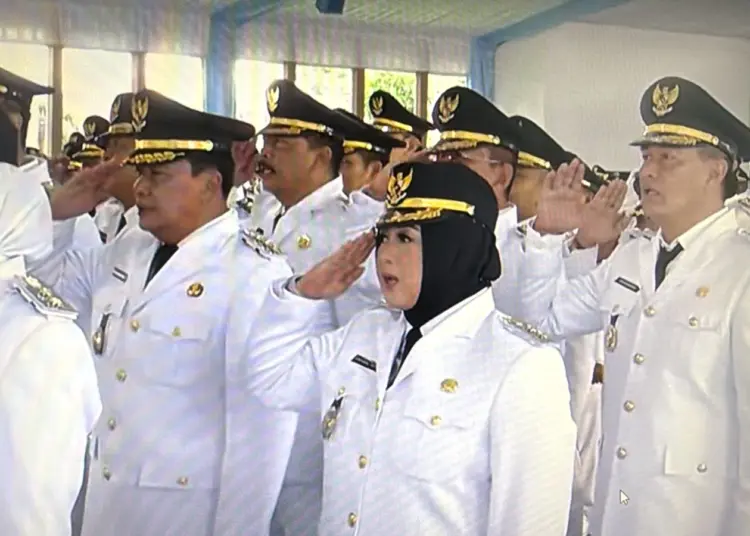 Dilantik Prabowo, Maesyal-Intan Resmi Resmi Jadi Bupati Tangerang-Wabup Tangerang