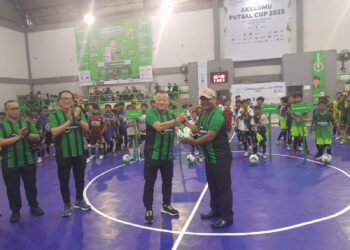 Aksesmu Gelar Kompetisi Futsal di Gor Jatiuwung