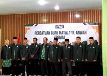 Pengurus PGMA Pandeglang periode 2025-2030, dilantik, di Gedung MUI Kabupaten Pandeglang, Selasa (25/2/2025). (ISTIMEWA)