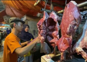 Pasokan Minim, Harga Daging Kerbau dan Sapi di Lebak Naik