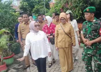 Kunjungi Ruang Bersama Indonesia di Kampung Jimpitan Kota Tangerang, Ini Harapan Menteri PPPA