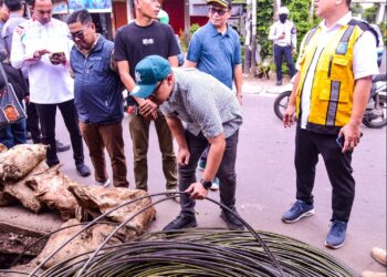 Pilar Targetkan 12 Titik Kabel Semrawut Direlokasi ke Bawah Tanah Tahun Ini