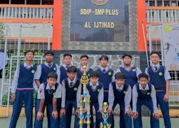 SMP Al-Ijtihad 1 Kota Tangerang menjadi Juara 1 Futsal se-Tangerang Raya dan Jakbar